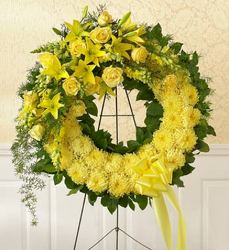 Monochromatic Sympathy Wreath 