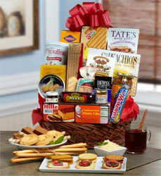 Sweet & Savory Gourmet <br>Snack Gift Basket Davis Floral Clayton Indiana from Davis Floral