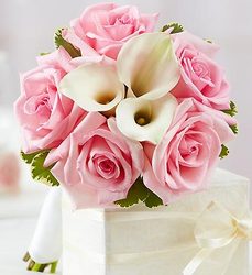 Pink and White <br>Petite Bouquet Davis Floral Clayton Indiana from Davis Floral