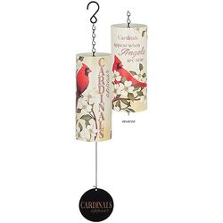 18" Cardinals Appear Angels Near<br>Wind Chime Davis Floral Clayton Indiana from Davis Floral