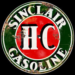 Sinclair HC Gasoline Sign  Davis Floral Clayton Indiana from Davis Floral