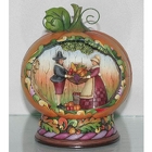 Harvest Pumpkin <br>with Diorama Figurine