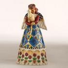 Angel Holding Cat Figurine 
