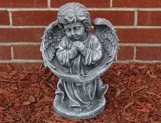 Concrete <br> Wings Touching Angel Davis Floral Clayton Indiana from Davis Floral