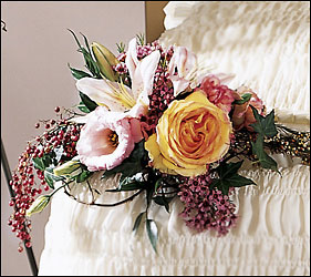 FTD Sweetly Rest Casket Adornment