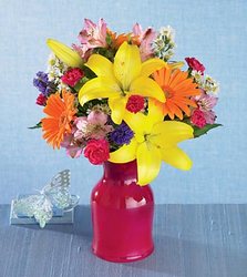 The FTD Birthday Celebration Bouquet Davis Floral Clayton Indiana from Davis Floral
