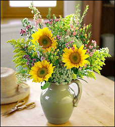 Sunflower Days Bouquet  Davis Floral Clayton Indiana from Davis Floral