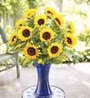 Sunflower Vase Arrangement  Davis Floral Clayton Indiana from Davis Floral
