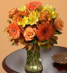 Autumn Gathering<BR> Bouquet Davis Floral Clayton Indiana from Davis Floral