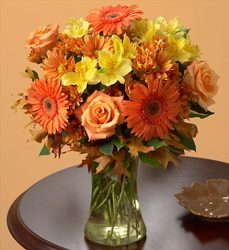 Autumn Gathering<BR> Bouquet Davis Floral Clayton Indiana from Davis Floral