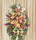 Mixed Flower Standing Spray Davis Floral Clayton Indiana from Davis Floral