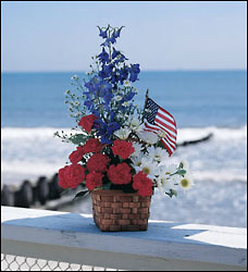 Red, White & Blooms Davis Floral Clayton Indiana from Davis Floral