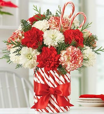 Candy Cane Christmas Bouquet