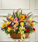 Bright Flower <br>Sympathy Basket Davis Floral Clayton Indiana from Davis Floral