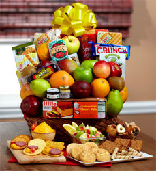 Orchard Fresh Fruit <br>Gift Basket Davis Floral Clayton Indiana from Davis Floral