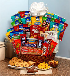 Super Sweet Snack <br> Gift Basket Davis Floral Clayton Indiana from Davis Floral