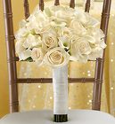 All White Bridal Bouquet Davis Floral Clayton Indiana from Davis Floral