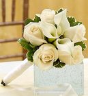All White Petite Bouquet Davis Floral Clayton Indiana from Davis Floral