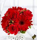All Red Petite Bouquet Davis Floral Clayton Indiana from Davis Floral