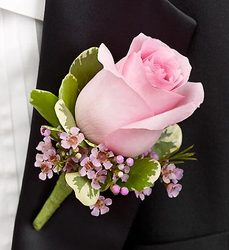 Pink Boutonniere Davis Floral Clayton Indiana from Davis Floral