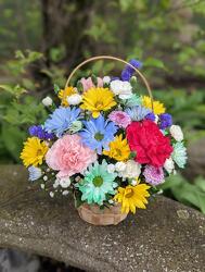 Basket of Cheer Bouquet