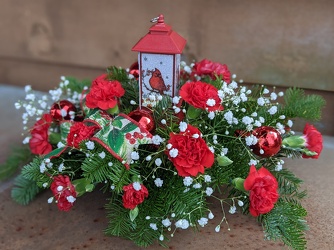 Christmas Traditions <br> Cardinal Lantern Davis Floral Clayton Indiana from Davis Floral