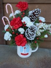 Jolly Frosty Mug Davis Floral Clayton Indiana from Davis Floral