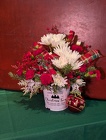 Season's Greetings <br> Country Centerpiece Davis Floral Clayton Indiana from Davis Floral