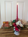Season's Greetings <br> Country Centerpiece Davis Floral Clayton Indiana from Davis Floral