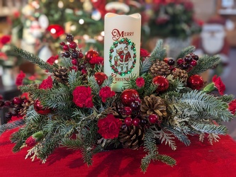 December Dreams Centerpiece Davis Floral Clayton Indiana from Davis Floral