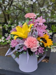Mom's Watering Can Davis Floral Clayton Indiana from Davis Floral
