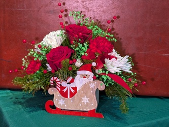Santa Baby Davis Floral Clayton Indiana from Davis Floral