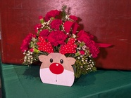 Rudolph the Red-Nosed<br> Reindeer Davis Floral Clayton Indiana from Davis Floral