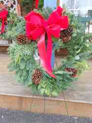 Memorial Mixed Wreaths in 22" and 30" Davis Floral Clayton Indiana from Davis Floral