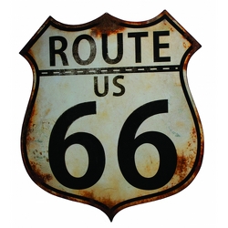 Vintage Style Route 66 Sign Davis Floral Clayton Indiana from Davis Floral
