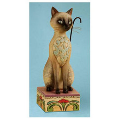 Jim Shore Siamese Cat Davis Floral Clayton Indiana from Davis Floral