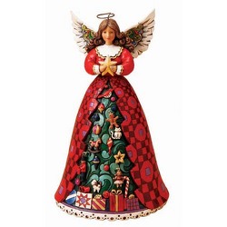 Jim Shore Christmas <BR>Tree Angel Figurine Davis Floral Clayton Indiana from Davis Floral