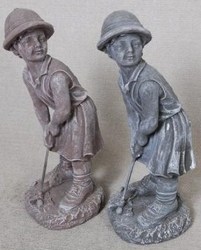 Concrete Girl Golfer Davis Floral Clayton Indiana from Davis Floral