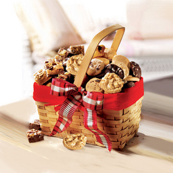 Mrs. Fields Snack Size <br>Sampler Basket Davis Floral Clayton Indiana from Davis Floral