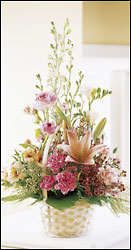 Springtime Floral Garden Basket Davis Floral Clayton Indiana from Davis Floral