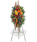 Celebration of Life Standing Spray Davis Floral Clayton Indiana from Davis Floral